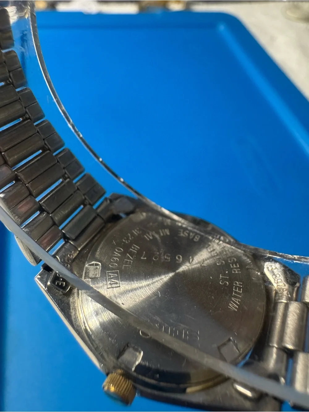 Seiko Gold and Silver Two-Tone Roman Numeral Dial Watch